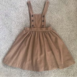 NWOT, Noma brown jumper dress, size 7.